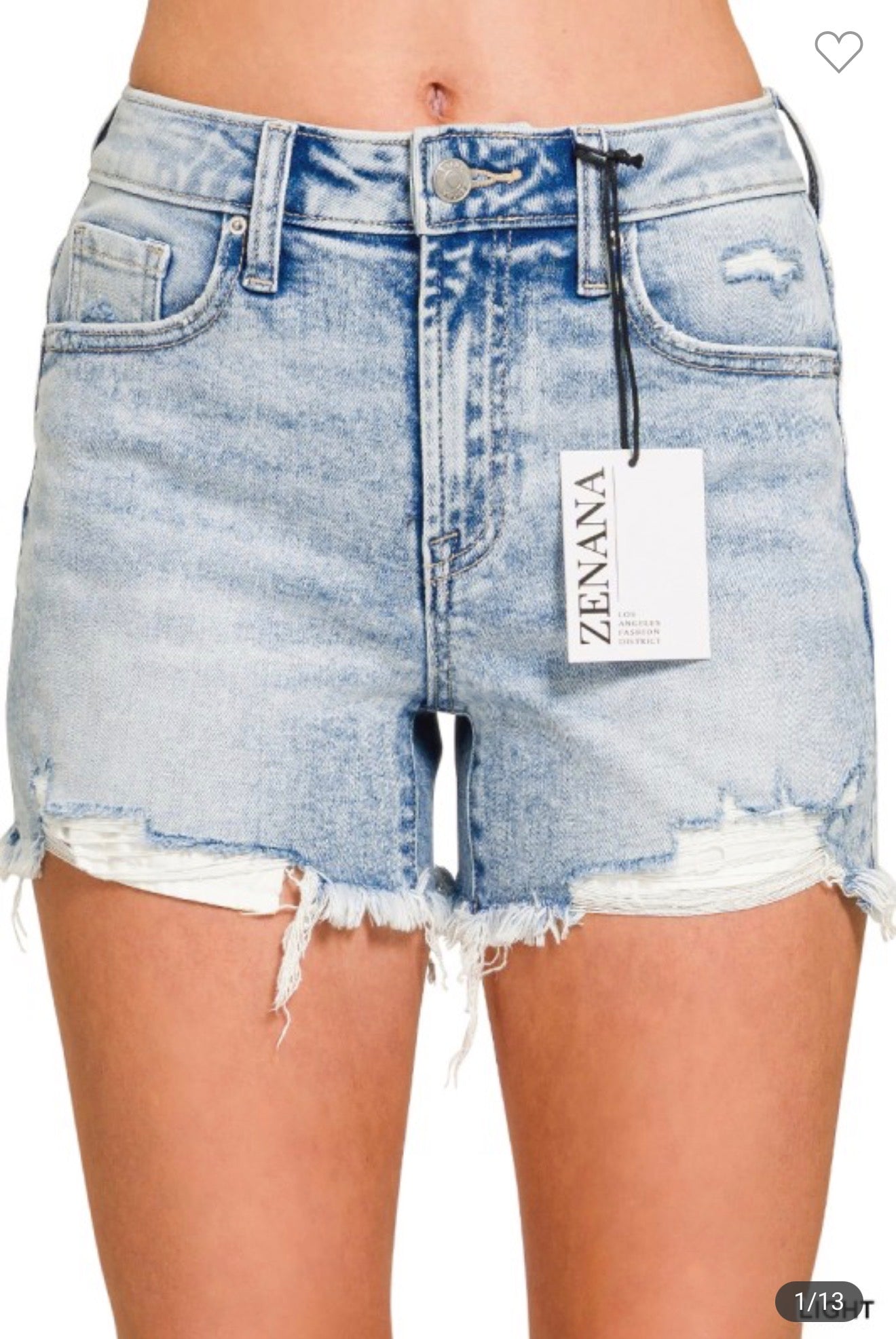 Jean Shorts (super stretchy)