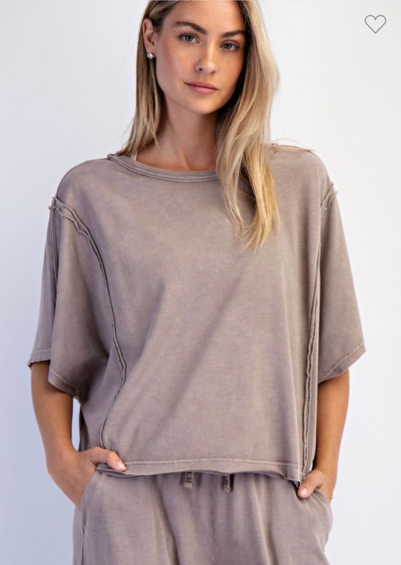 Mineral Wash Tee