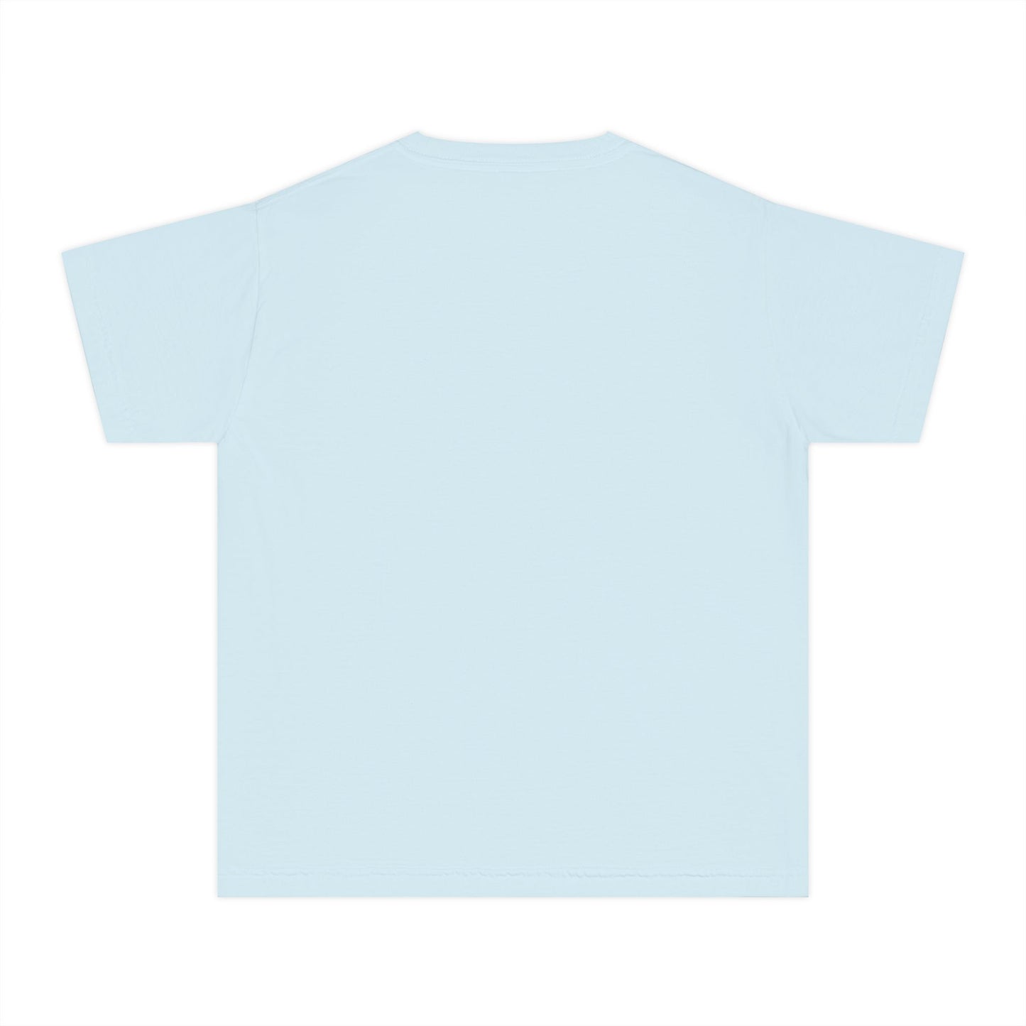 Youth Tee — 'Coyotes' Camo Print Cheer Shirt with Bow