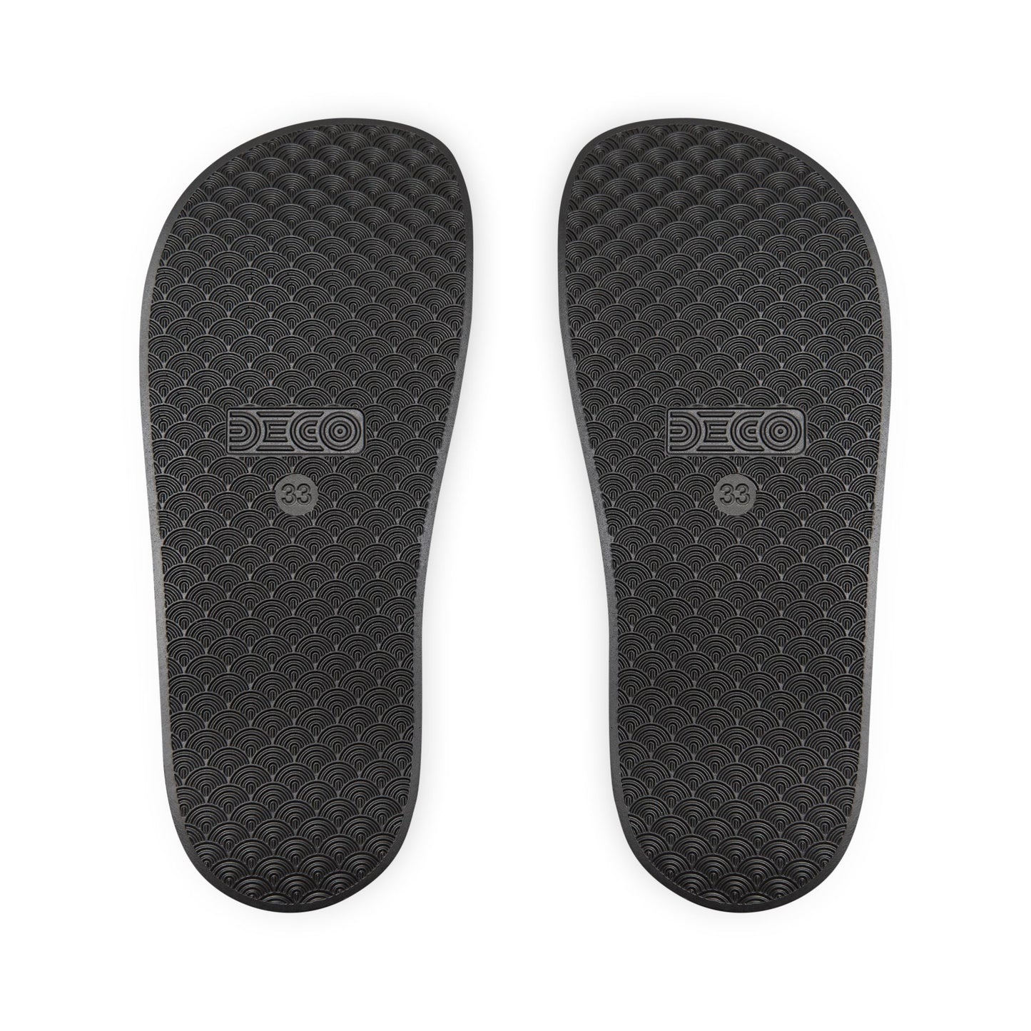 Youth Slide Sandals with Removable Strap — Custom Team Logo "24" Design