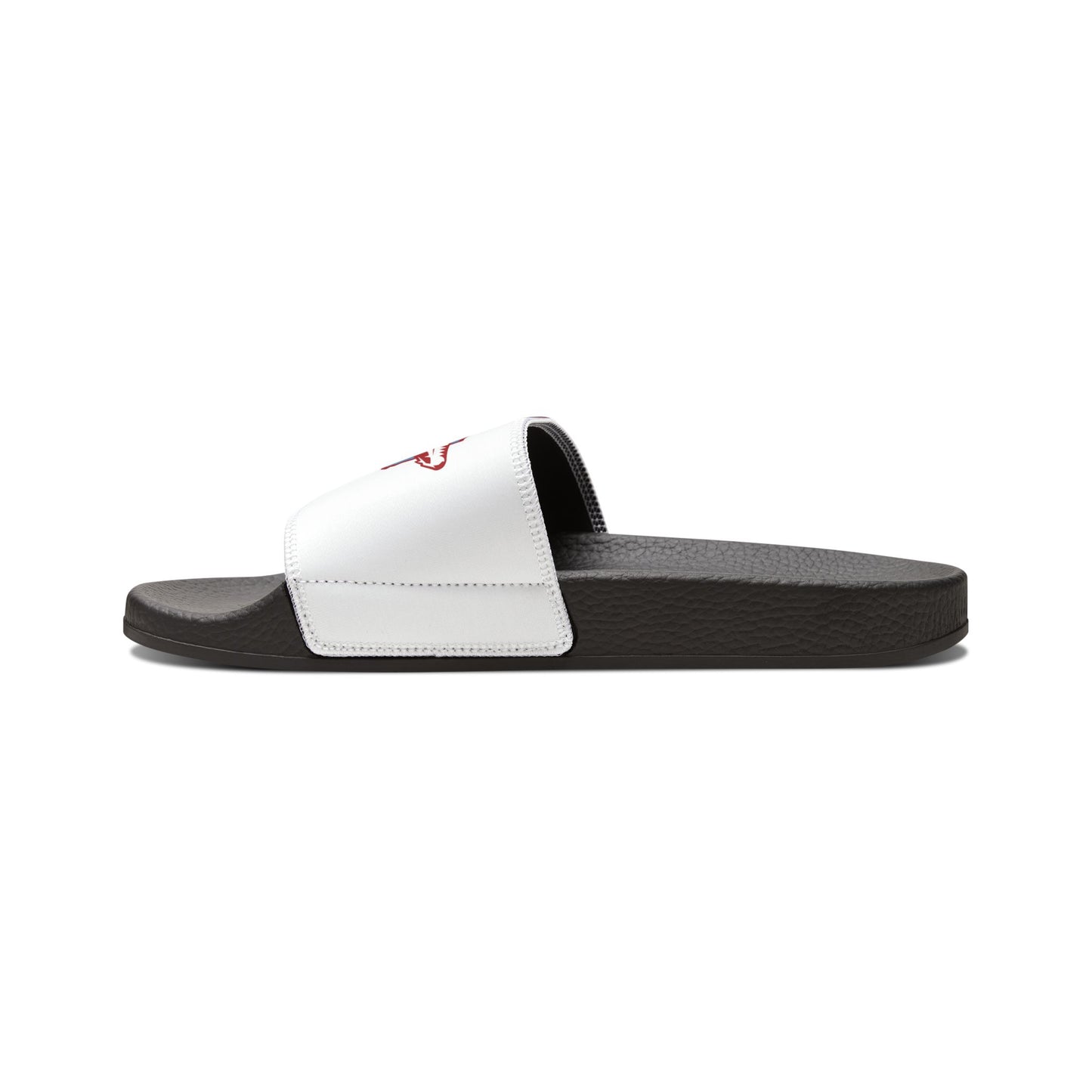 Youth Slide Sandals with Removable Strap — Custom Team Logo "24" Design