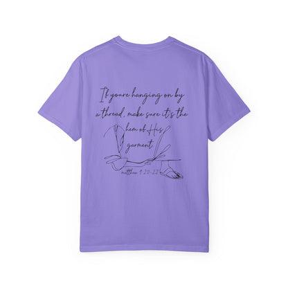 Hope Script T-Shirt — Inspirational Christian Tee with Back Scripture Design