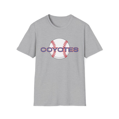 Coyotes Baseball T-Shirt — Retro Team Logo Tee