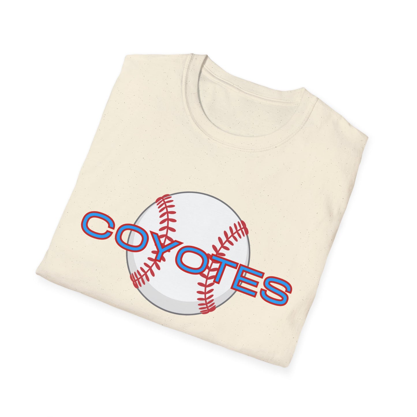 Coyotes Baseball T-Shirt — Retro Team Logo Tee