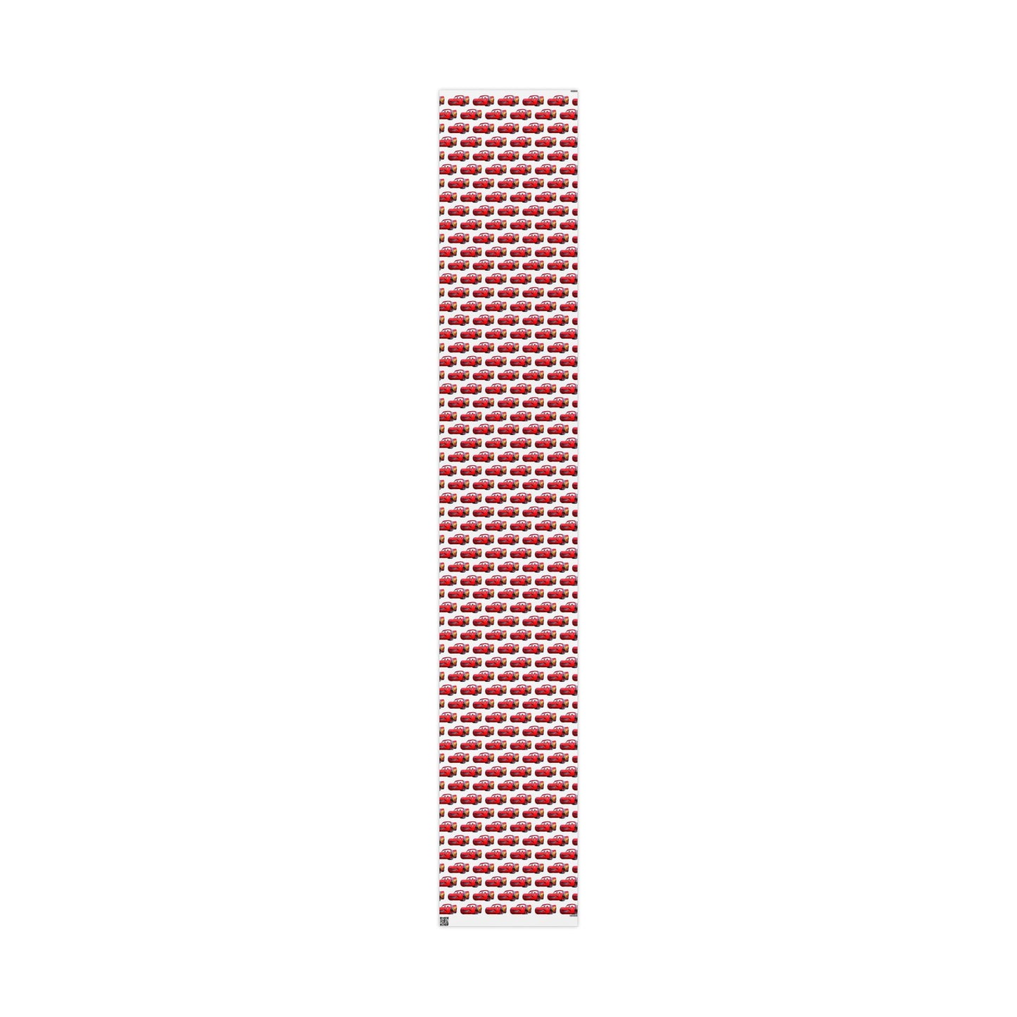 Kids Lightning Car Wrapping Paper – Red Race Car Gift Wrap for Boys’ Birthdays & Parties