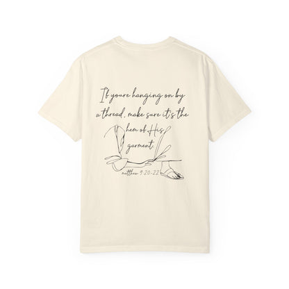 Hope Script T-Shirt — Inspirational Christian Tee with Back Scripture Design