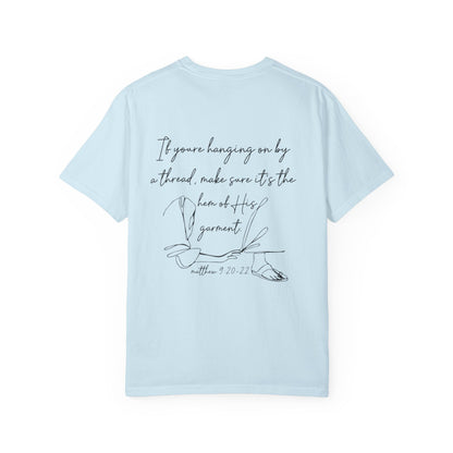 Hope Script T-Shirt — Inspirational Christian Tee with Back Scripture Design