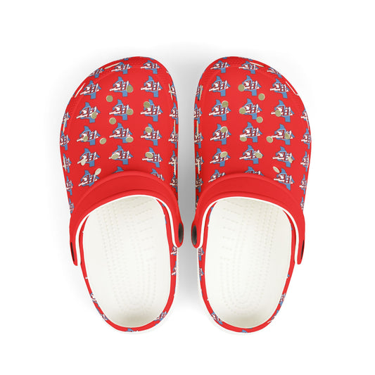 Kids Foam Clogs with BC All Over Print