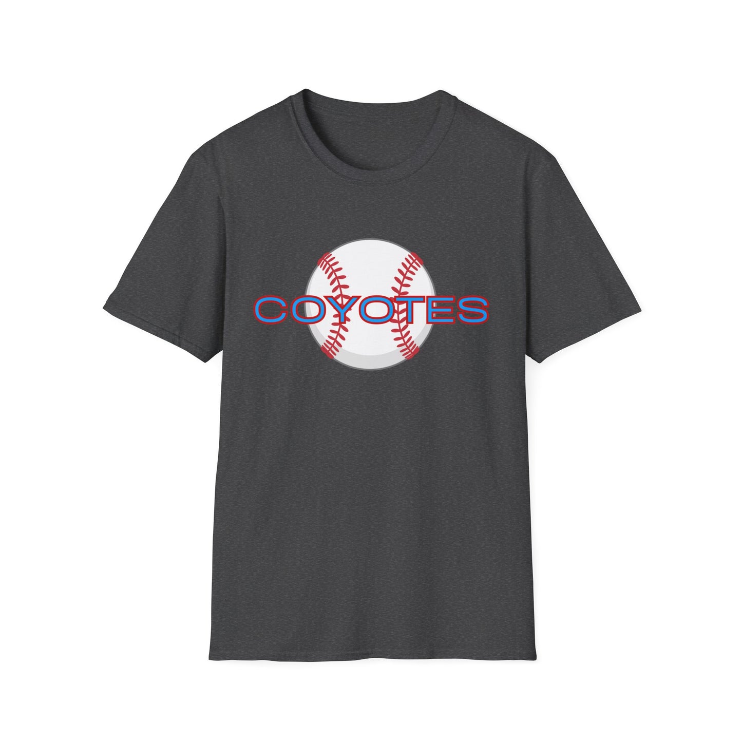 Coyotes Baseball T-Shirt — Retro Team Logo Tee