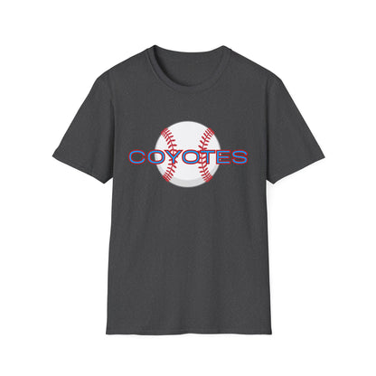 Coyotes Baseball T-Shirt — Retro Team Logo Tee
