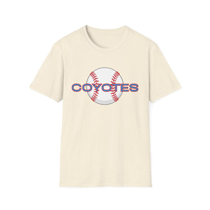 Coyotes Baseball T-Shirt — Retro Team Logo Tee