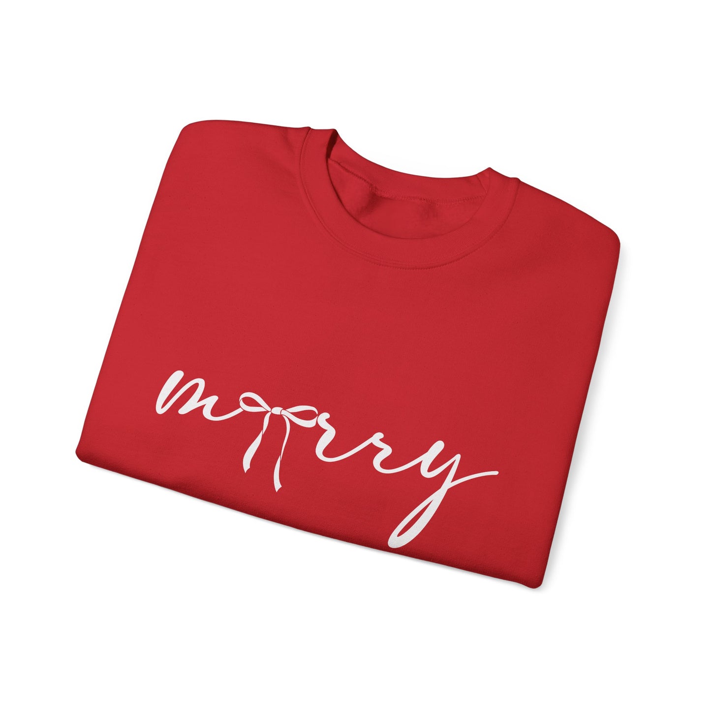 Minimal White Crewneck Sweatshirt – Subtle Script Design