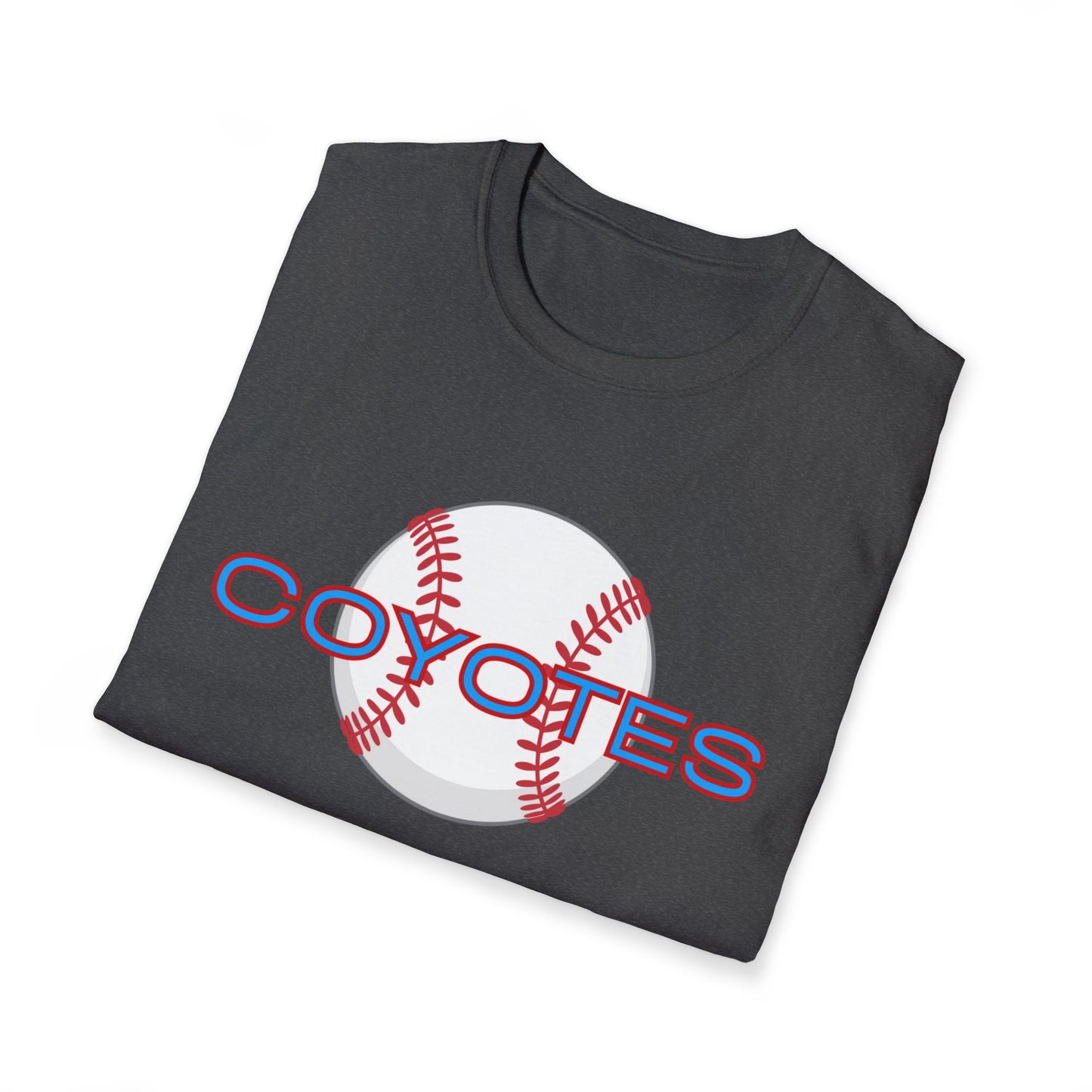 Coyotes Baseball T-Shirt — Retro Team Logo Tee