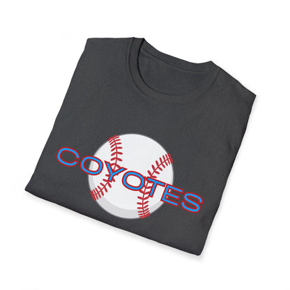 Coyotes Baseball T-Shirt — Retro Team Logo Tee