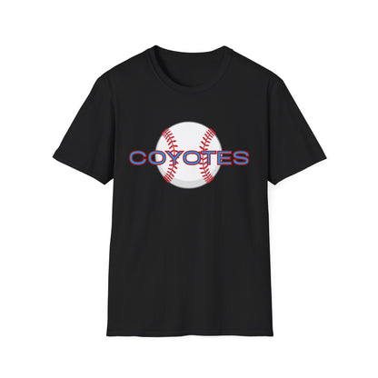 Coyotes Baseball T-Shirt — Retro Team Logo Tee
