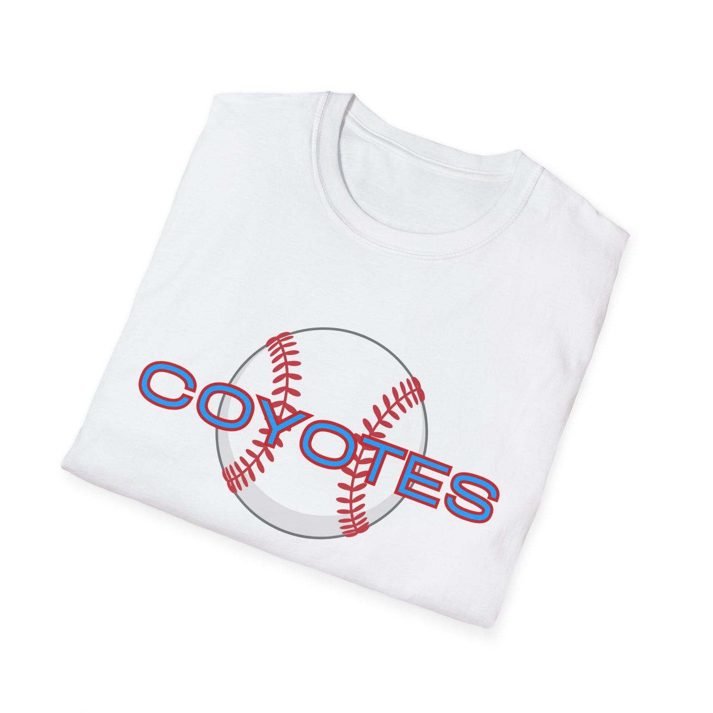 Coyotes Baseball T-Shirt — Retro Team Logo Tee