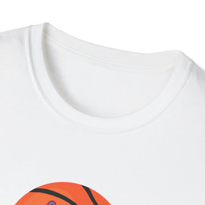 Coyotes Basketball T-Shirt – Orange Basketball Logo Tee