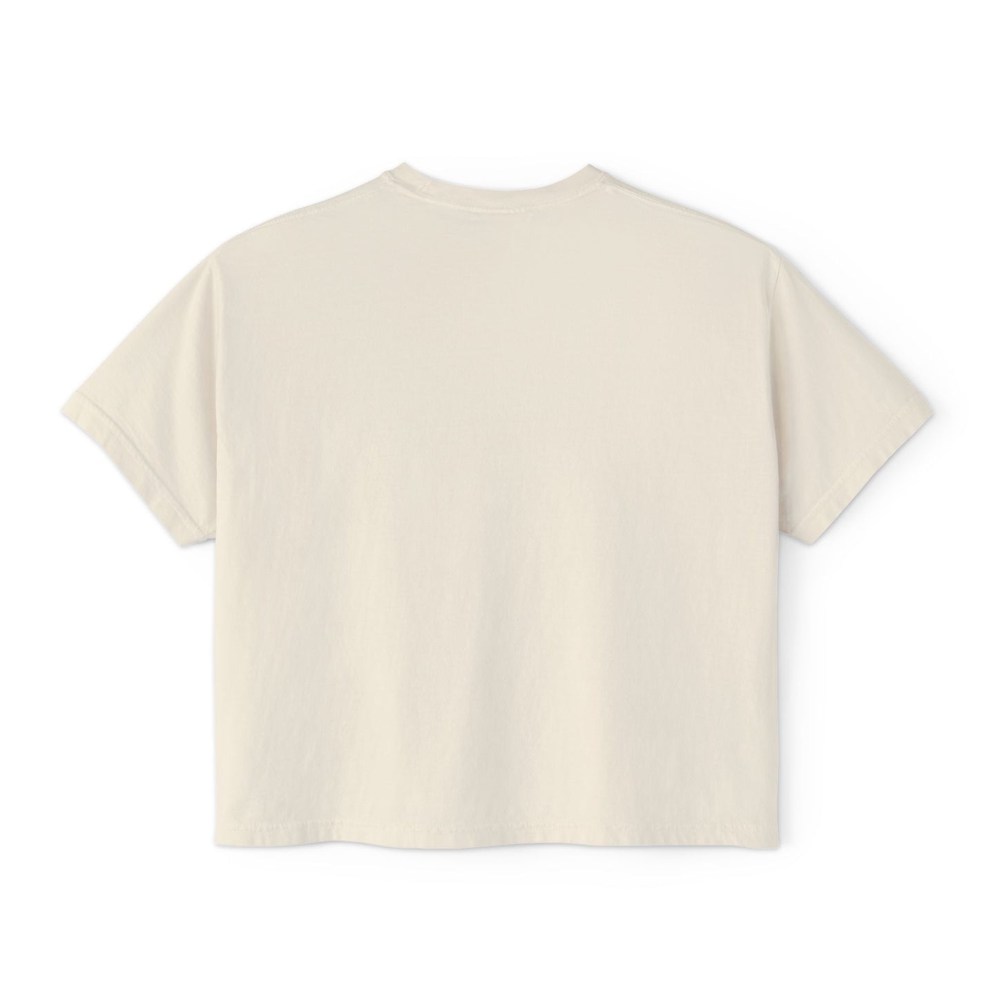 Coyotes Camo Print Boxy Tee — Women's Trendy Team Spirit Shirt