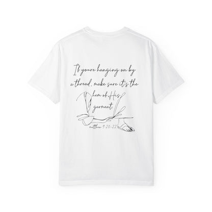 Hope Script T-Shirt — Inspirational Christian Tee with Back Scripture Design