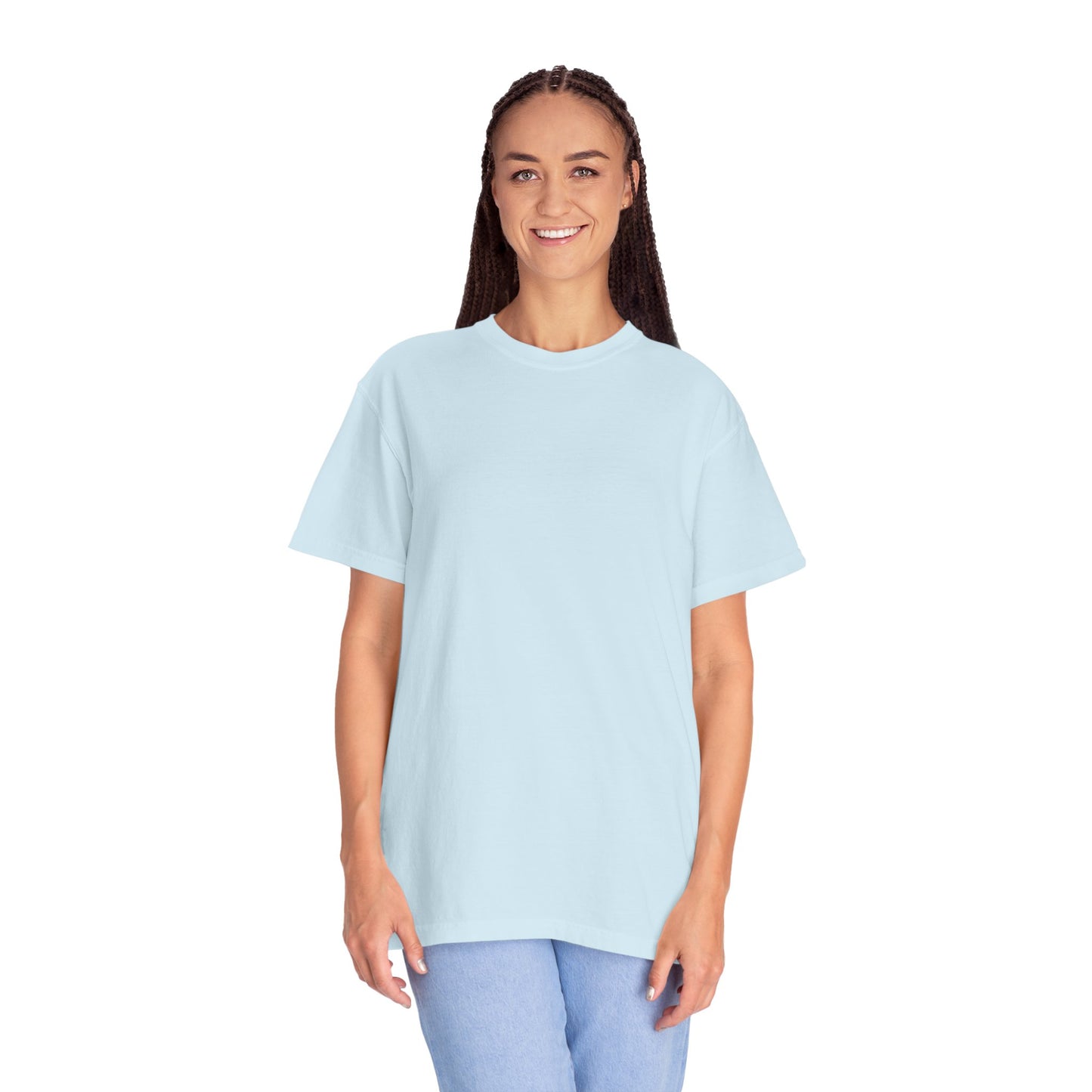 T-Shirt — "Fearfully and Wonderfully Created" Floral Back Print