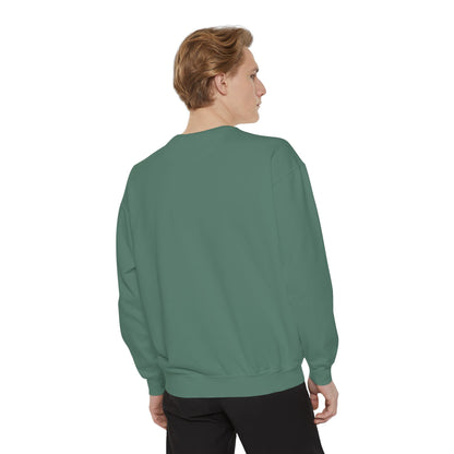 Jesus Is King Floral-Print Sweatshirt — Christian Faith Crewneck