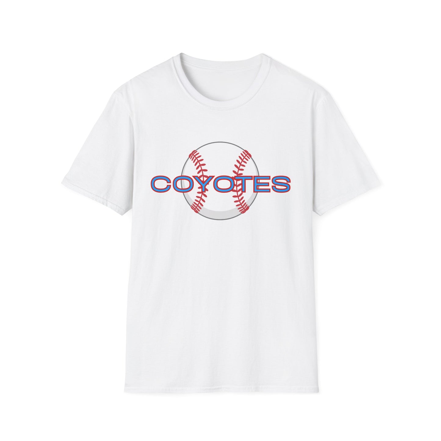 Coyotes Baseball T-Shirt — Retro Team Logo Tee