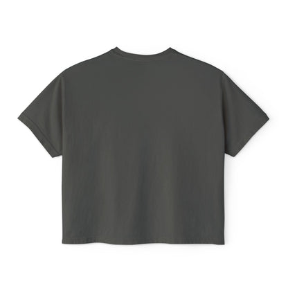 Ladies Coyotes Softball Boxy Tee — Women's Cropped Baseball Shirt