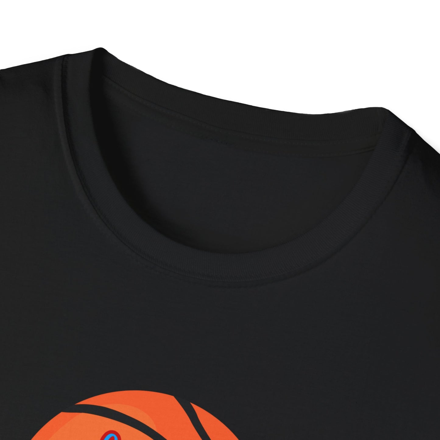Coyotes Basketball T-Shirt – Orange Basketball Logo Tee