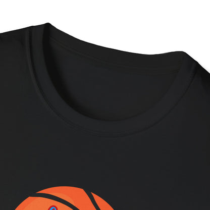 Coyotes Basketball T-Shirt – Orange Basketball Logo Tee