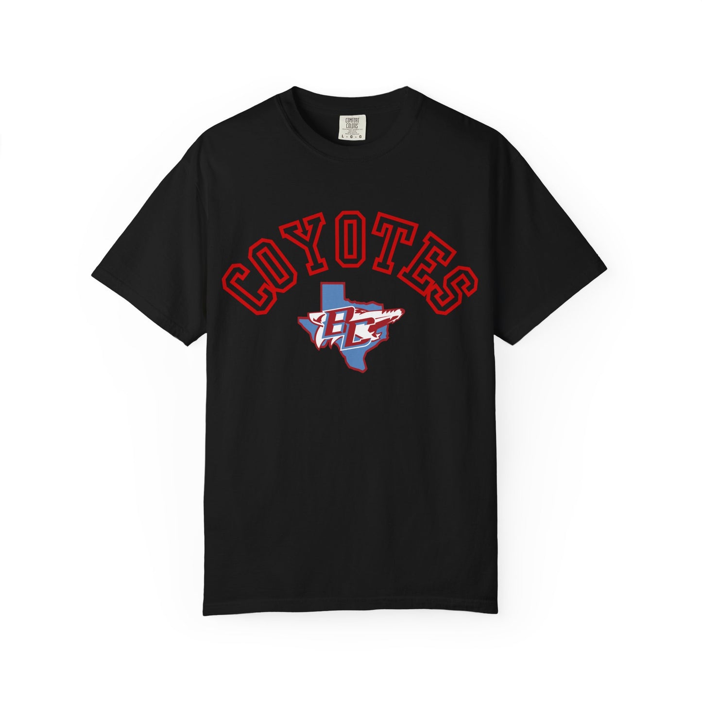 Coyotes Texas Graphic T-Shirt — State Flag Logo Tee