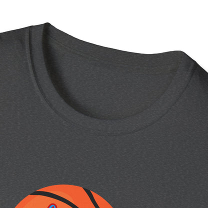 Coyotes Basketball T-Shirt – Orange Basketball Logo Tee