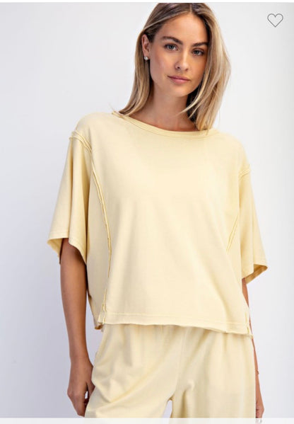 Mineral Wash Tee