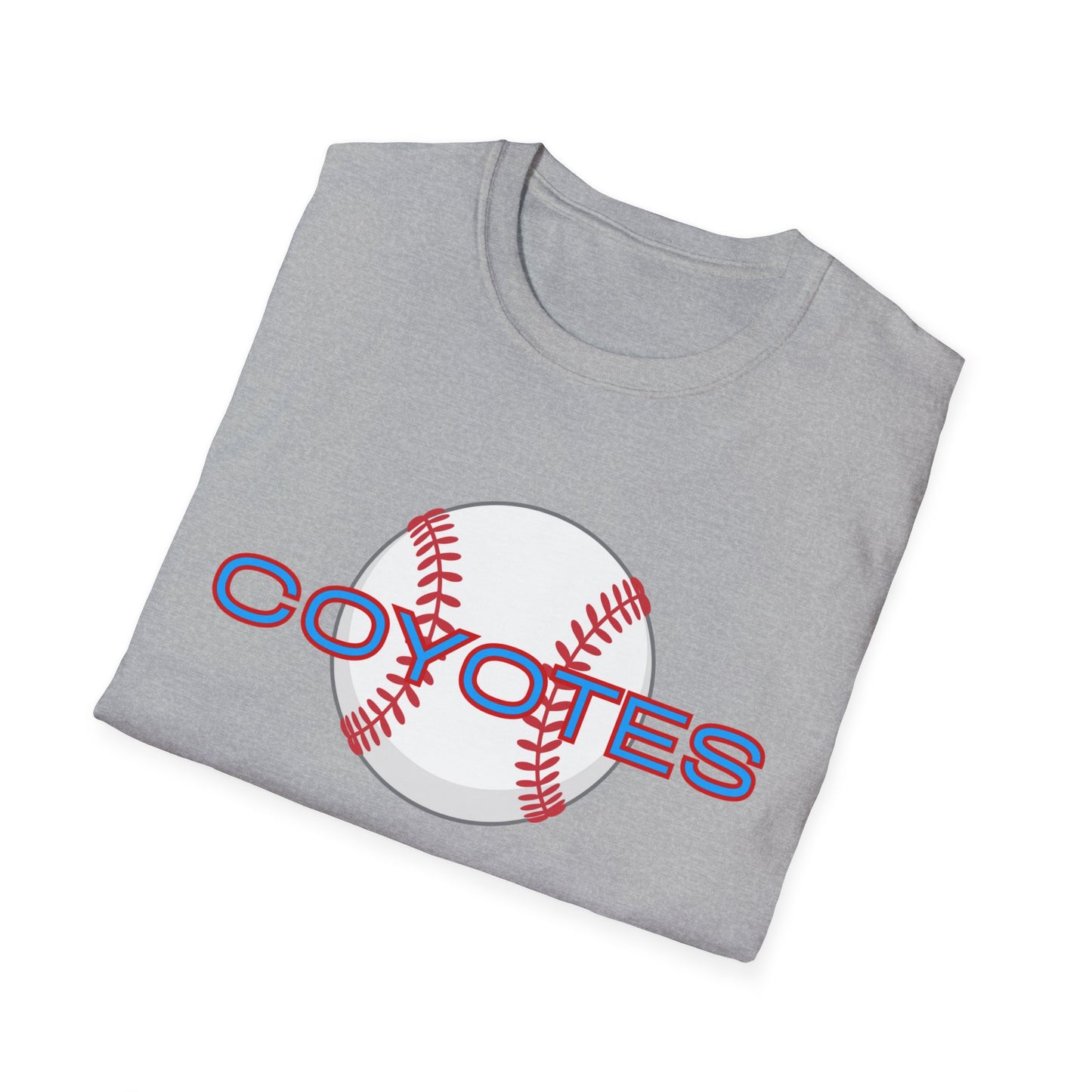 Coyotes Baseball T-Shirt — Retro Team Logo Tee
