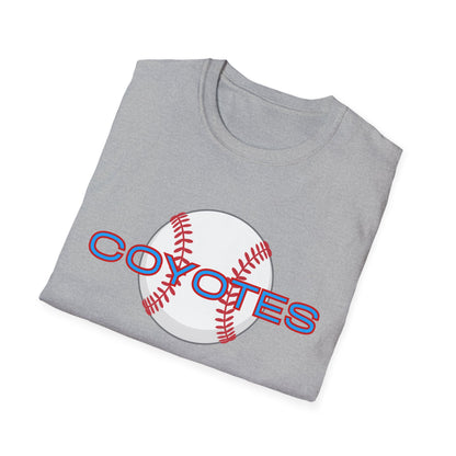 Coyotes Baseball T-Shirt — Retro Team Logo Tee