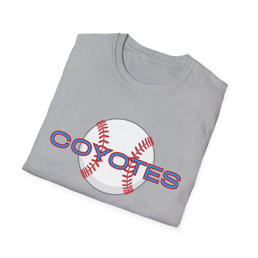 Coyotes Baseball T-Shirt — Retro Team Logo Tee