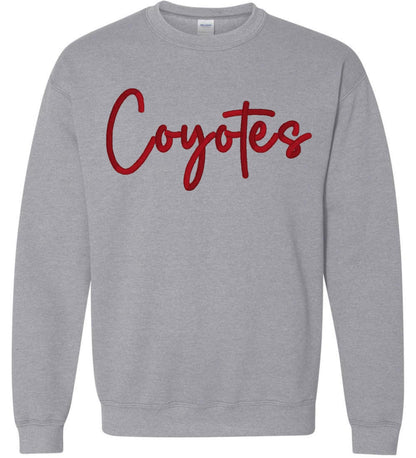 CUSTOM 3D embroidered sweater