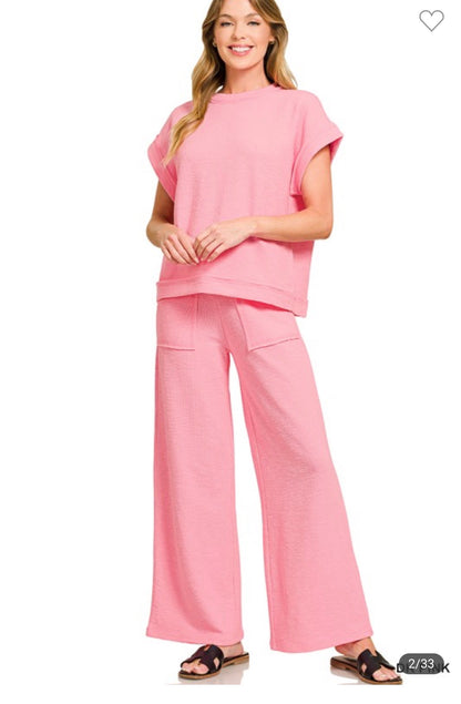 Two Piece Pant Set