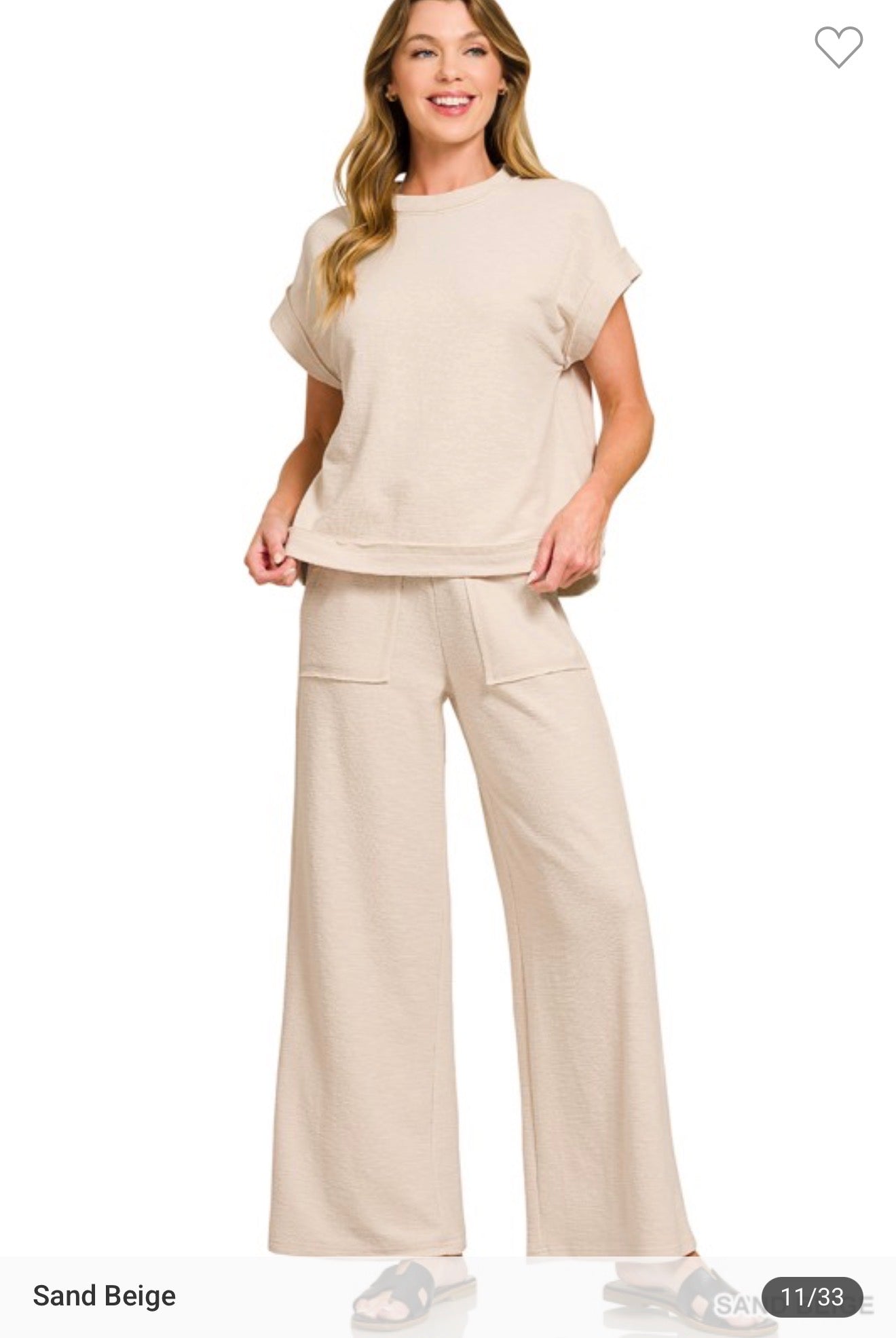 Two Piece Pant Set