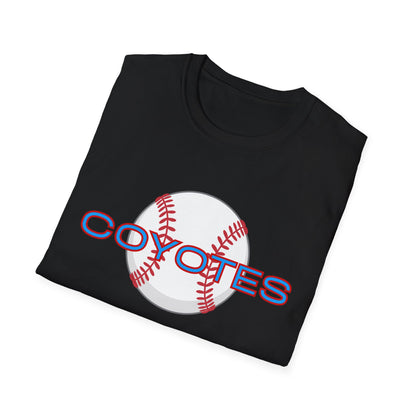 Coyotes Baseball T-Shirt — Retro Team Logo Tee
