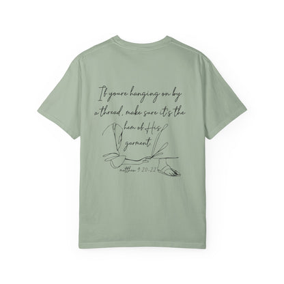 Hope Script T-Shirt — Inspirational Christian Tee with Back Scripture Design