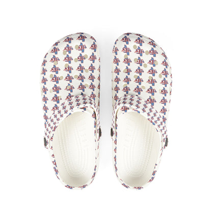 EVA BC Foam Rubber Shoes (AOP)