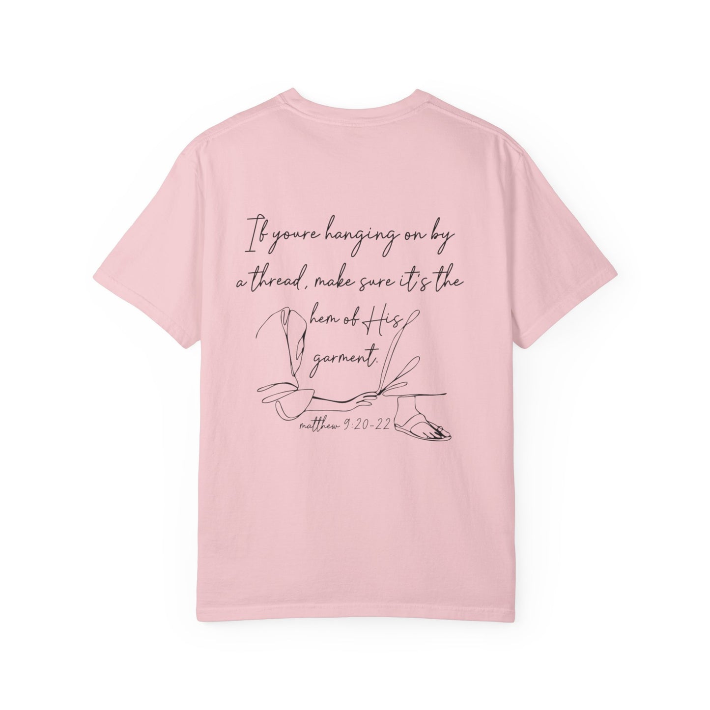 Hope Script T-Shirt — Inspirational Christian Tee with Back Scripture Design