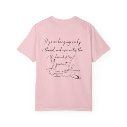 Hope Script T-Shirt — Inspirational Christian Tee with Back Scripture Design
