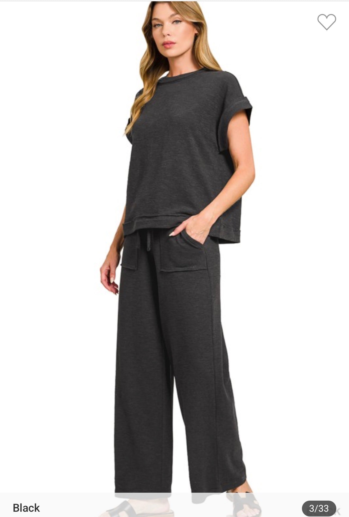 Two Piece Pant Set