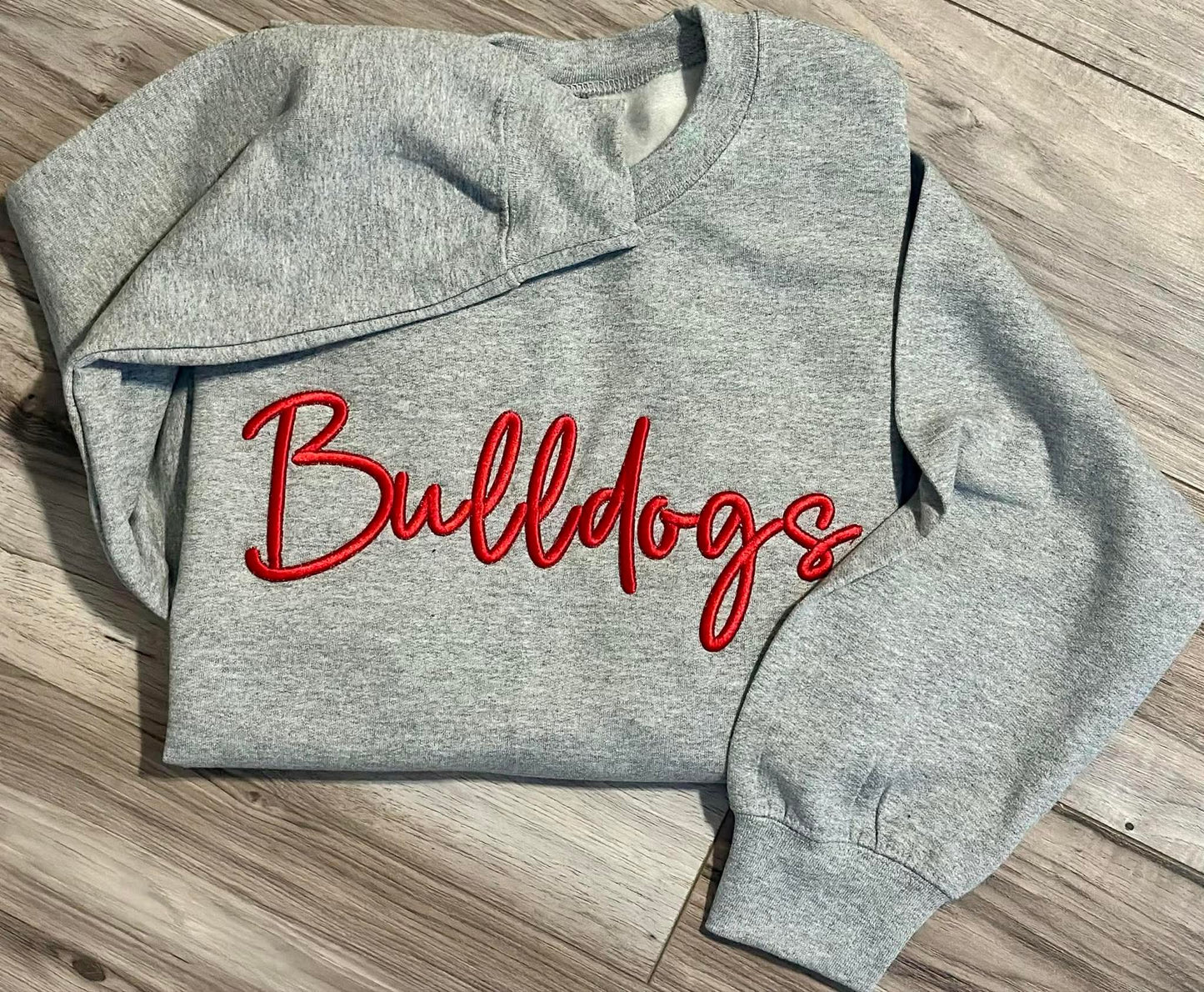 2X-4X custom embroidered sweater