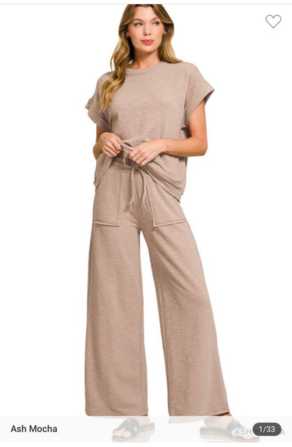 Two Piece Pant Set
